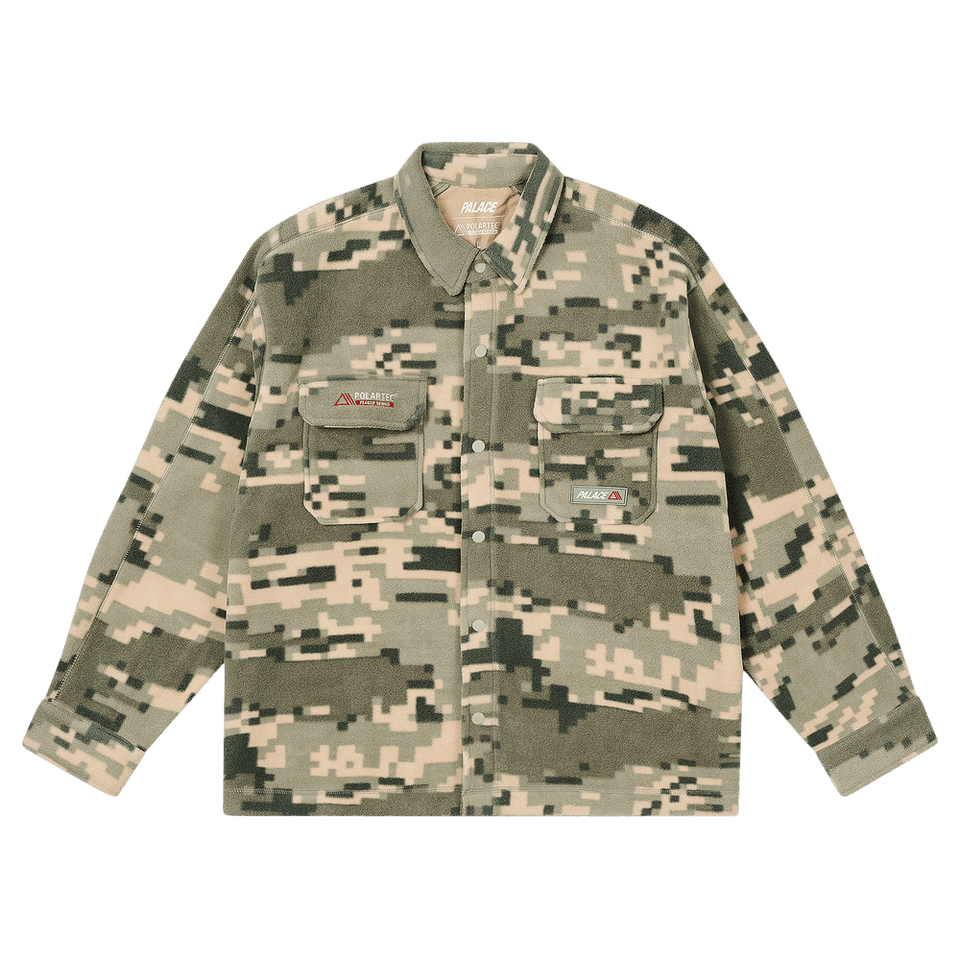 Palace Polartec Overshirt Tiger Digi Camo