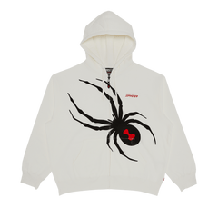 Supreme x Spyder Zip Up Hoodie White
