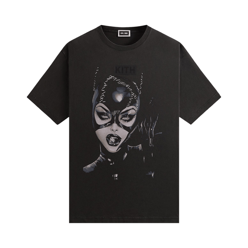 Kith x Batman Selina Kyle Vintage T-Shirt Black