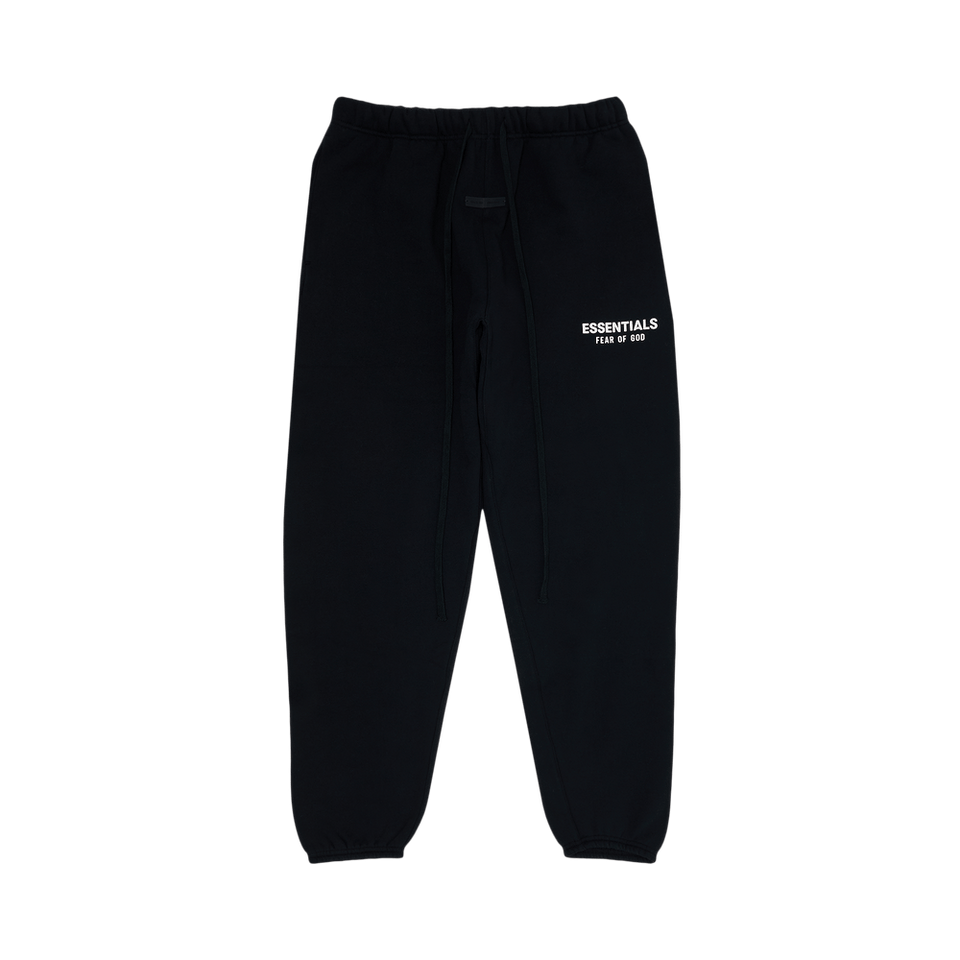Fear of God Essentials Classic Fit Fleece Sweatpant Jet Black