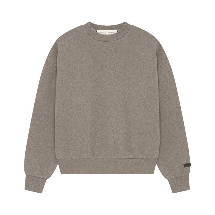 Fear of God Essentials Classic Fit Fleece Crewneck Homestead Heather