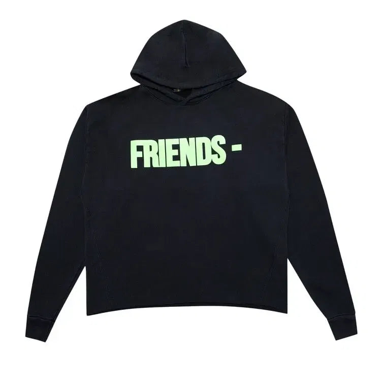 Vlone Friends Hoodie Black/Green