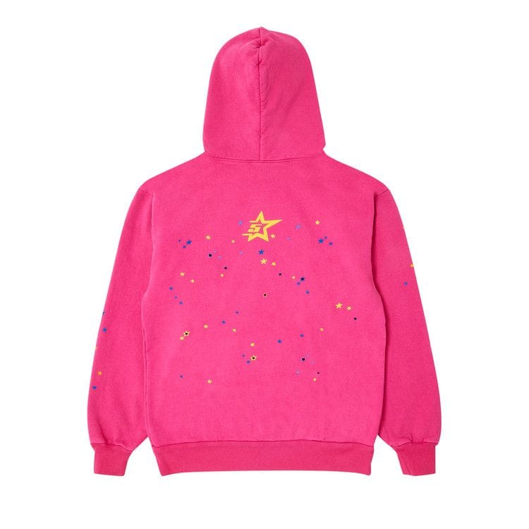 Sp5der P*nk V2 Hoodie Pink