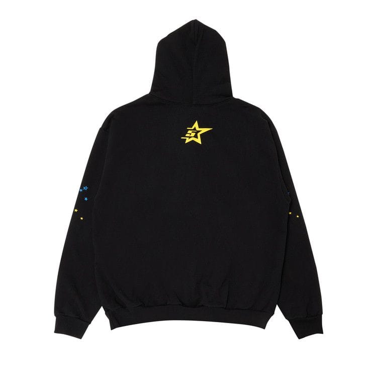 Sp5der P*nk Hoodie Black