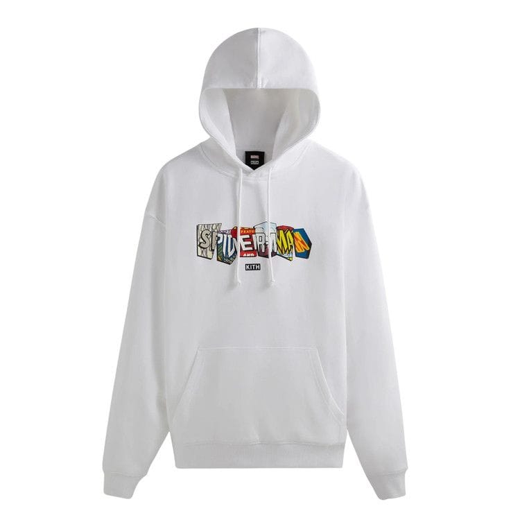 Kith For Spider-Man Comic Covers Hoodie White