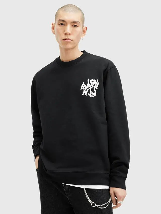 Orlando Crew Neck Jumper Black