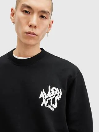 Orlando Crew Neck Jumper Black