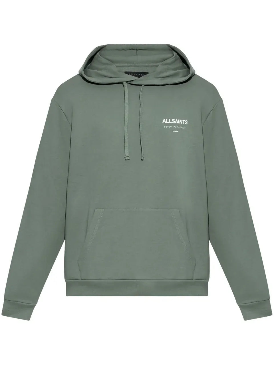 AllSaints Underground Oth Hoodie in Groen