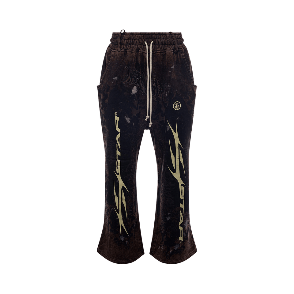 Hellstar Graffiti Sweatpants Brown