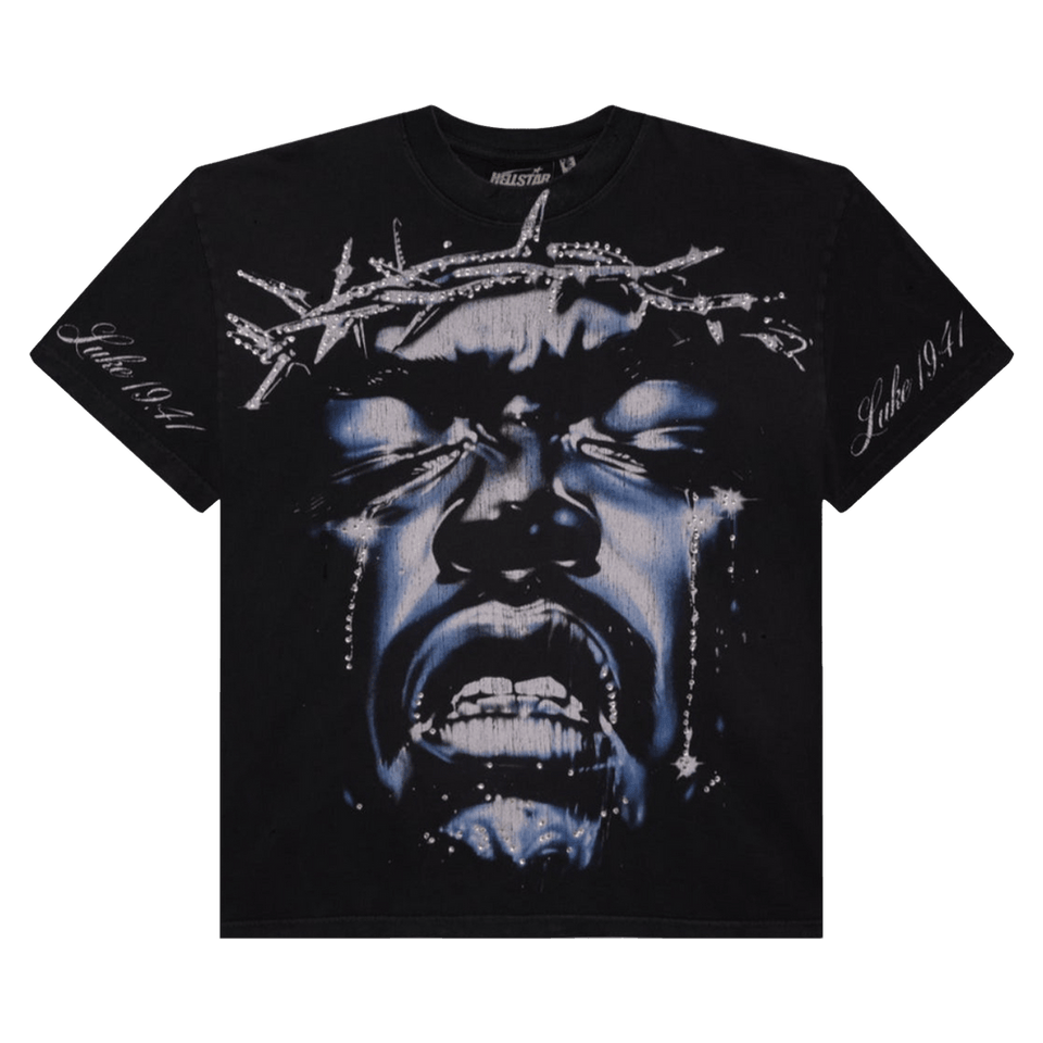 Hellstar Jesus Wept T-Shirt Black