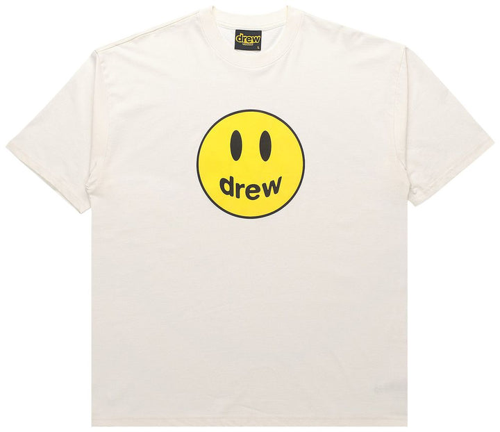 Drew House Mascot Shorts-Sleeve T-Shirt Off White