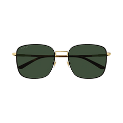 Gucci Aviator Sunglasses Gold/Havana/Green