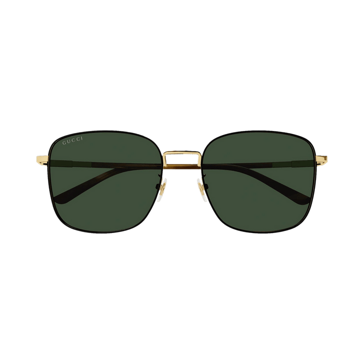 Gucci Aviator Sunglasses Gold/Havana/Green