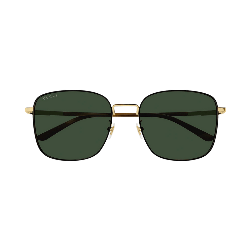 Gucci Aviator Sunglasses Gold/Havana/Green