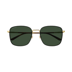 Gucci Aviator Sunglasses Gold/Havana/Green
