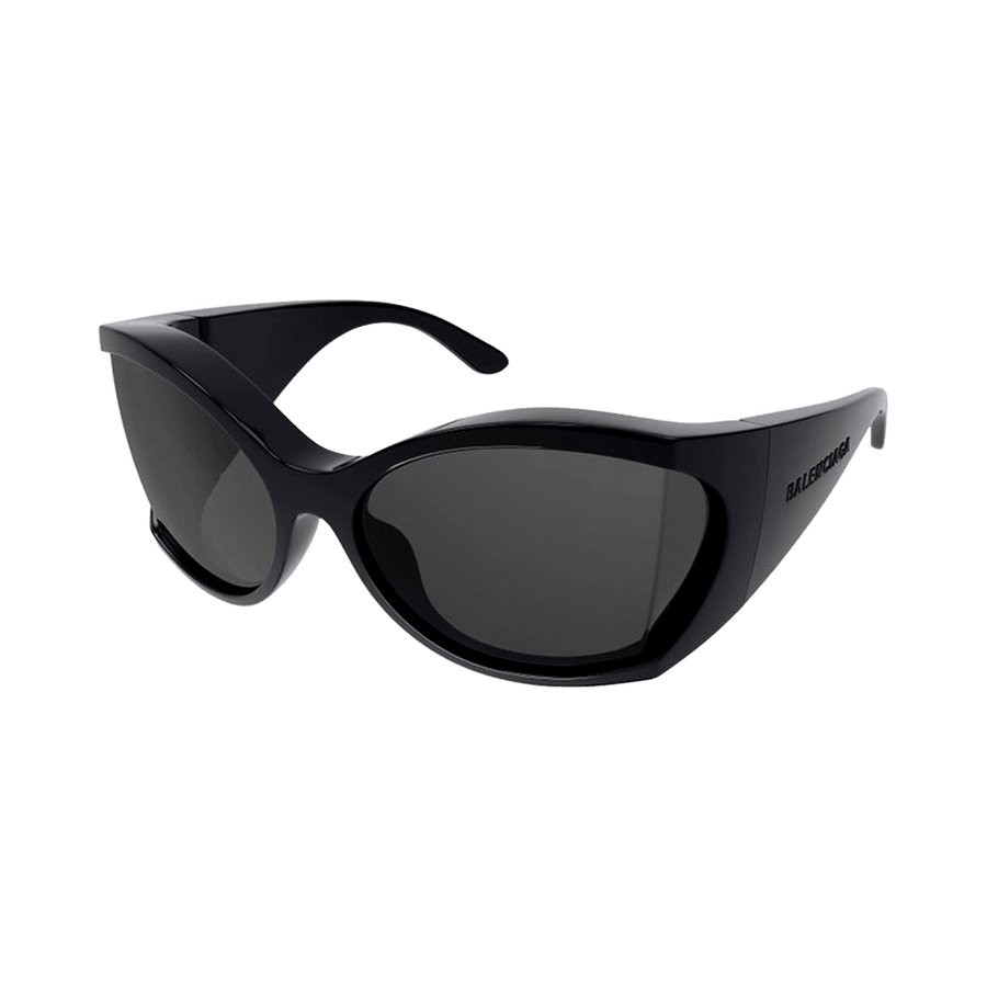Balenciaga Shield Sunglasses Black/Grey