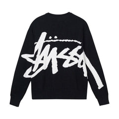 Stussy Stock Sweater Black