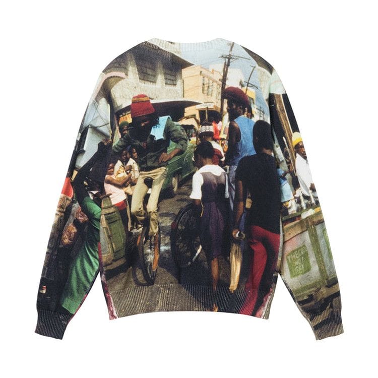 Stussy Peter Tosh Print Sweater Multicolor