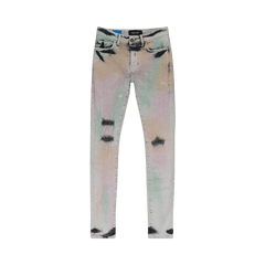 PURPLE BRAND Muted Skinny Jeans Acid Camo