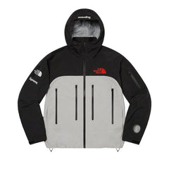 Supreme x The North Face Taped Seam Shell Jacket Grey