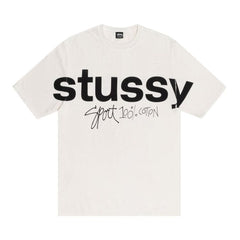 Stussy Sport 100% Pigment Dyed T-Shirt Natural