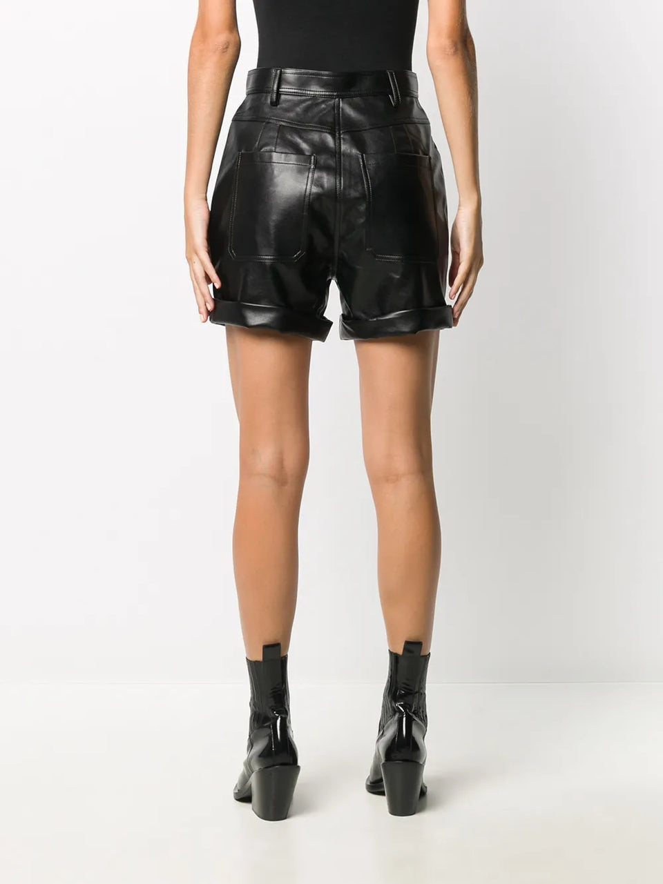 high-rise utility shorts