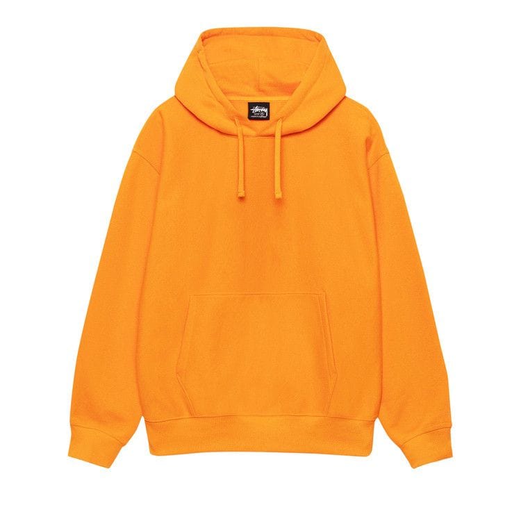 Stussy Back Appliqué Hoodie Tangerine