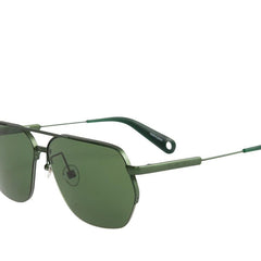 Jacquemus Aviator Sunglasses Green