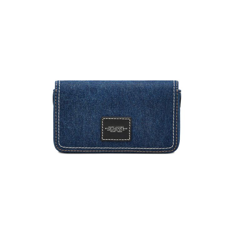 Marc Jacobs Mini Denim Chain Items SLG Bag Dark Wash