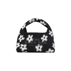 Marc Jacobs Mini Daisy Leather Sack Bag Black/White