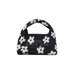 Marc Jacobs Mini Daisy Leather Sack Bag Black/White
