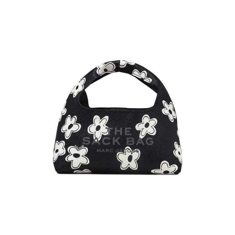 Marc Jacobs Mini Daisy Leather Sack Bag Black/White
