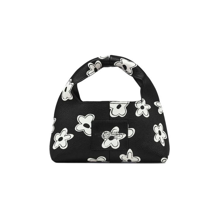 Marc Jacobs Mini Daisy Leather Sack Bag Black/White