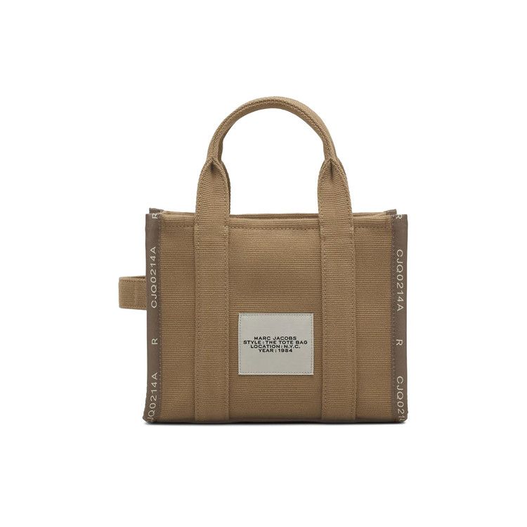 Marc Jacobs Jacquard Small Tote Bag Camel