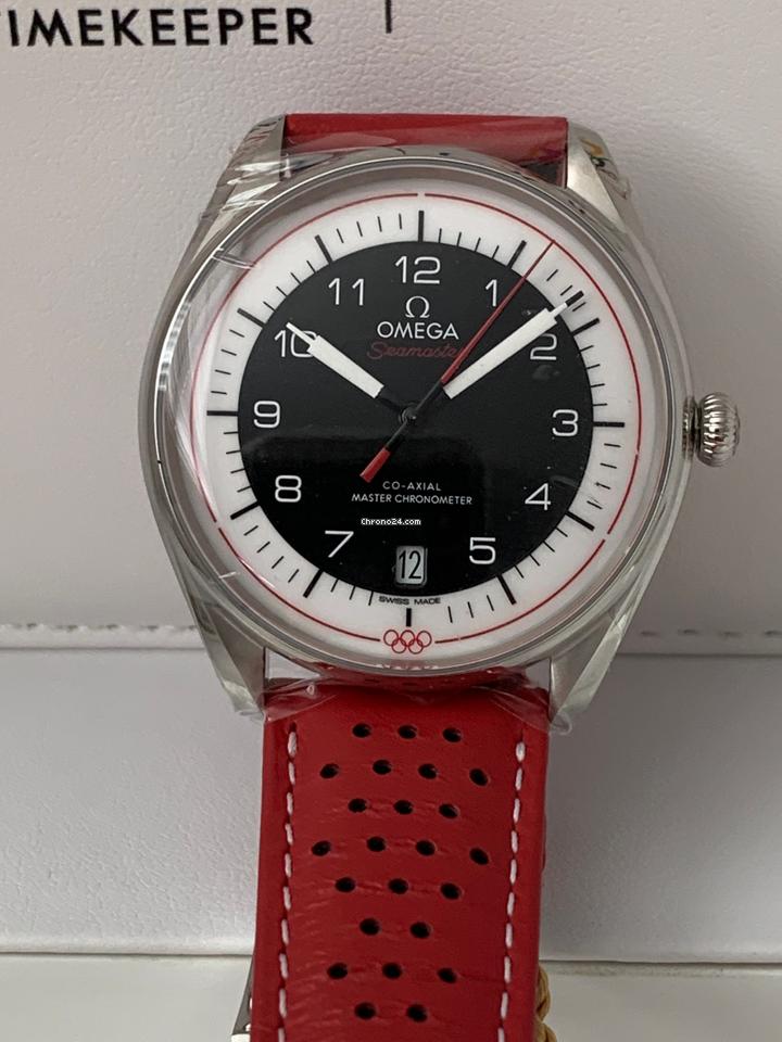 Omega Olympic Official Timekeeper Red Dial 522.32.40.20.01.004 LIMITED EDITION 39.5 mm
