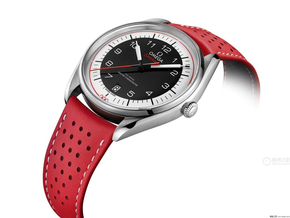 Omega Olympic Official Timekeeper Red Dial 522.32.40.20.01.004 LIMITED EDITION 39.5 mm