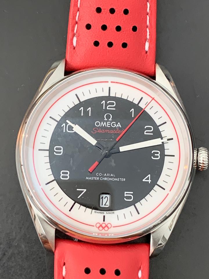Omega Olympic Official Timekeeper Red Dial 522.32.40.20.01.004 LIMITED EDITION 39.5 mm