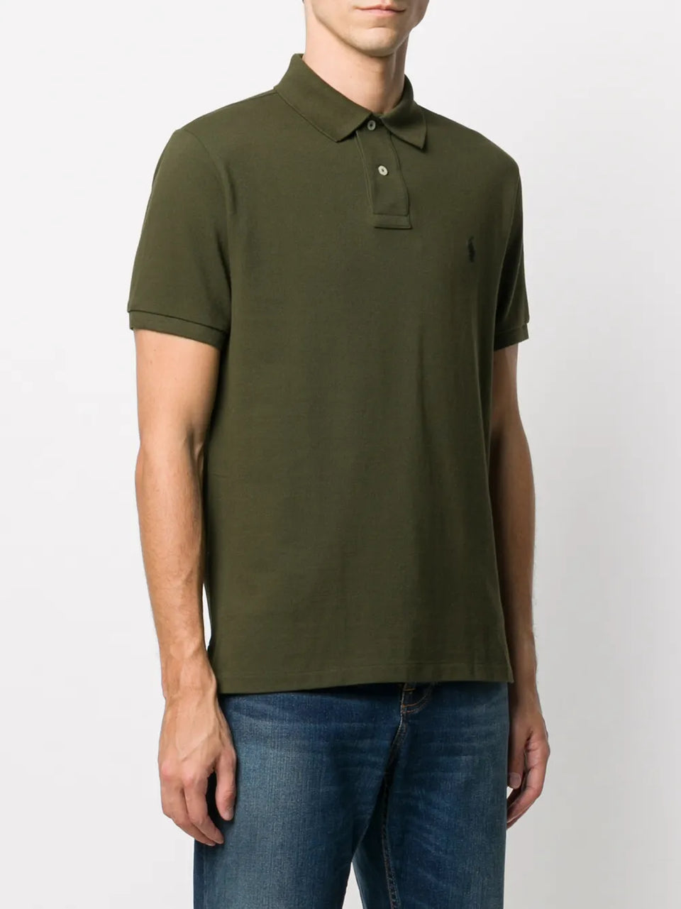 shortsleeved polo shirt