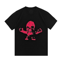 Chrome Hearts Foti Logo Shorts-Sleeve T-Shirt Black/Pink