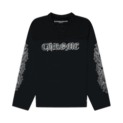 Chrome Hearts Stadium Mesh Long sleeve Jersey Black/Gray