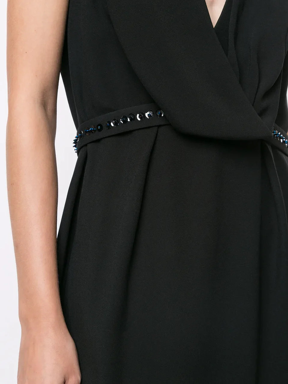 V-neck long dress