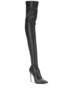 Eva thigh-high leather boots
