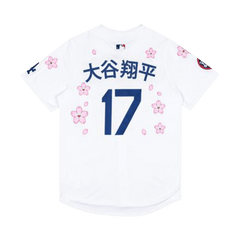Nike x Takashi Murakami x MLB World Tour Tokyo Series 2025 Dodgers Ohtani Kanji Jersey White