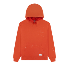 Aimé Leon Dore Paint Splatter Hoodie Faded Orange