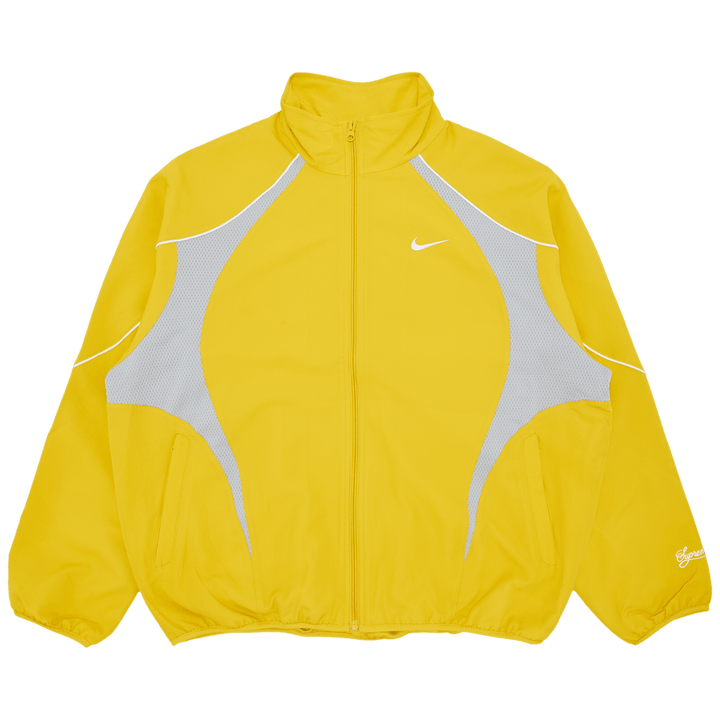 Supreme x Nike Track Jacket Yellow