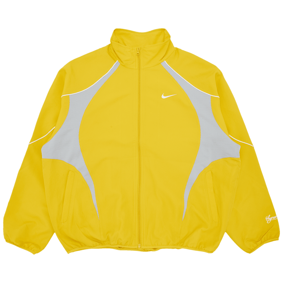 Supreme x Nike Track Jacket Yellow