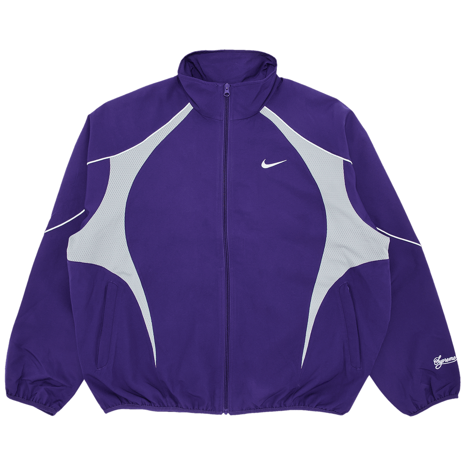 Supreme x Nike Track Jacket Purple