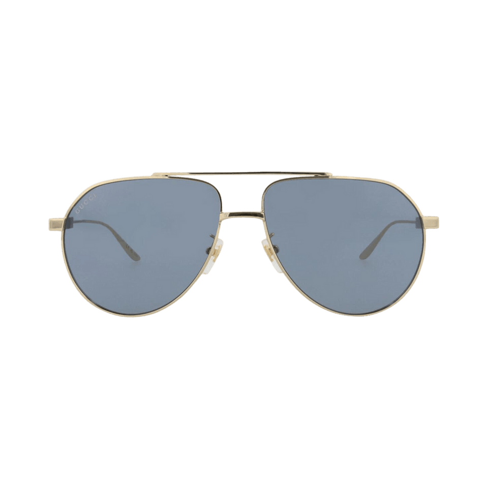 Gucci Aviator Sunglasses Gold/Grey