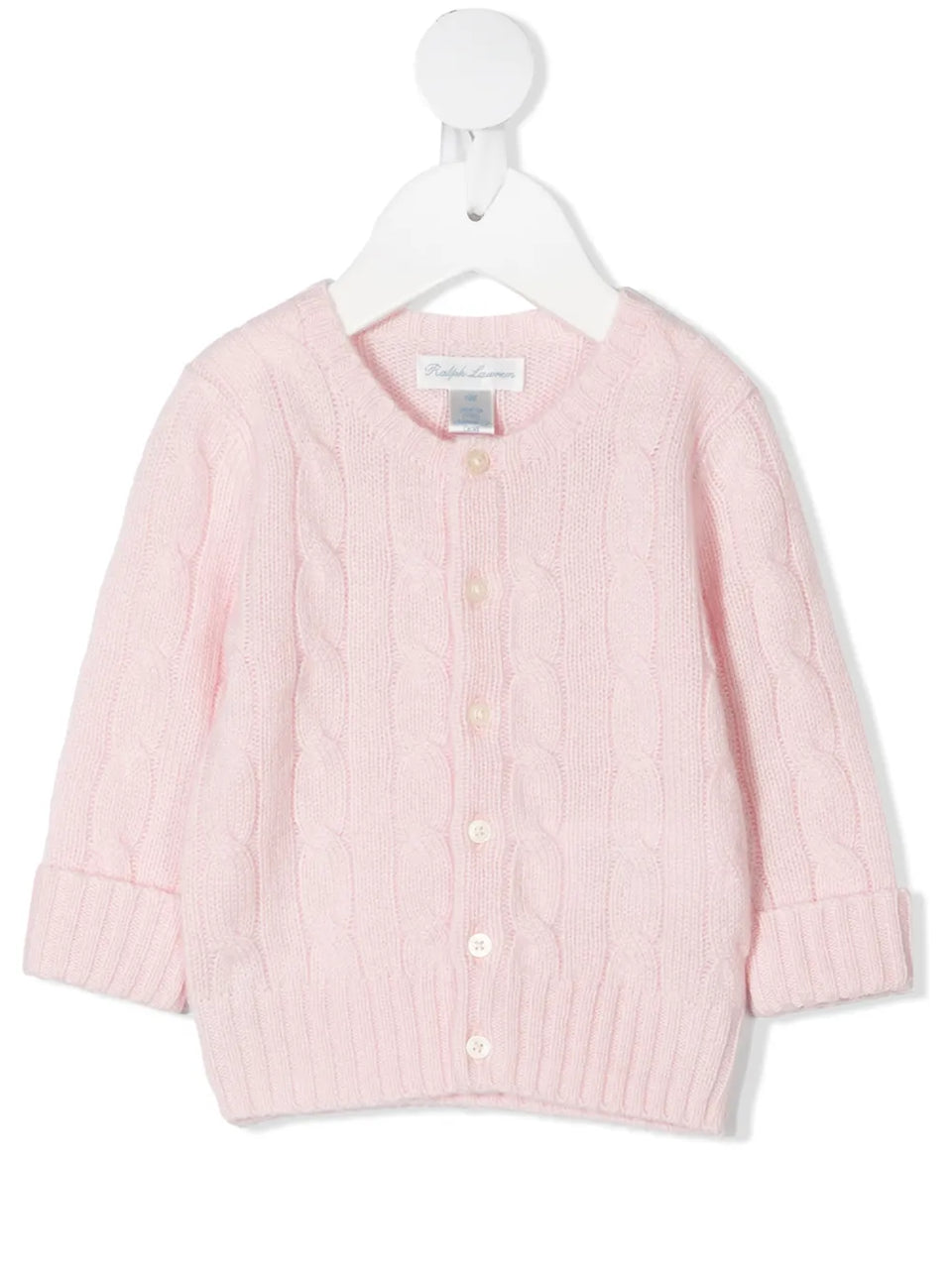 cable-knit cashmere cardigan