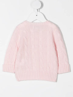 cable-knit cashmere cardigan